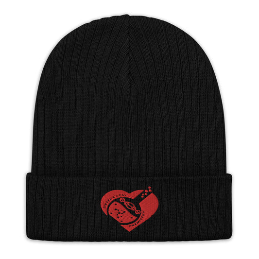 SLC Logo-Recycled cuffed beanie